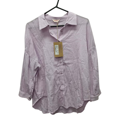 Gorman Womens  Size 10 3/4 Sleeve Shirt Lilac