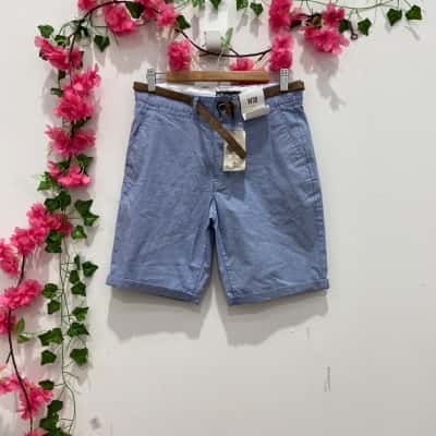 Denim Co. Mens  Size 30 Blue / Checked / Pattern / White 