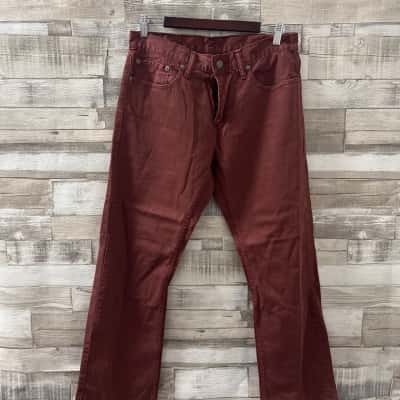 READ DESCRIPTION! Levi Strauss & Co. Womens  Size S Maroon 