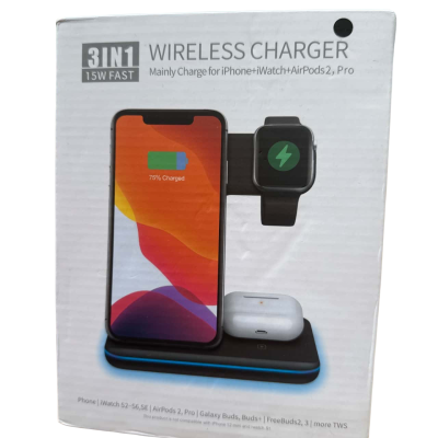 Wireless Charger 3in1 15w 