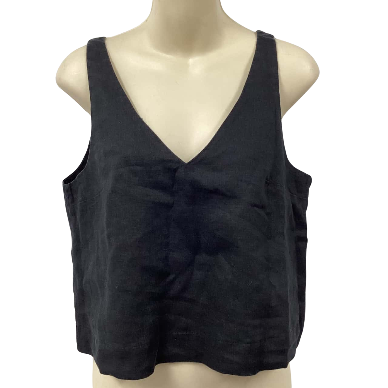 Assembly Label Womens Size 8 Cropped Black top(s)