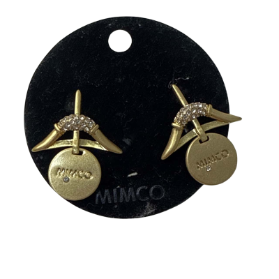 BNWT Mimco bow and arrow  Earrings rrp$89.85
