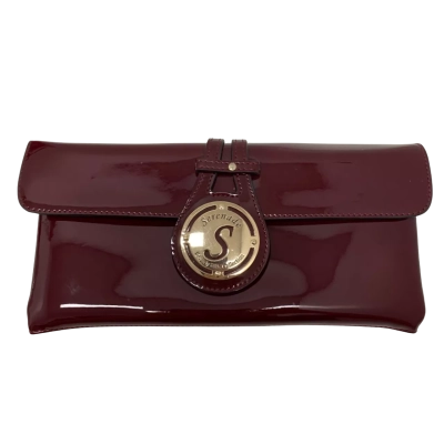 Serenade Beverly Hills Collection Burgundy Clutch