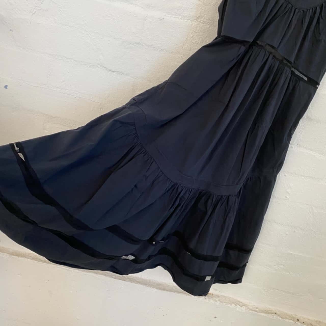 Dada & Co Womens Size XL Casual Dress / Midi Dress Black (s)