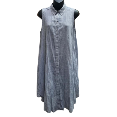 New With Tags ZARA Button Through Lightweight Cotton Dress in Size M