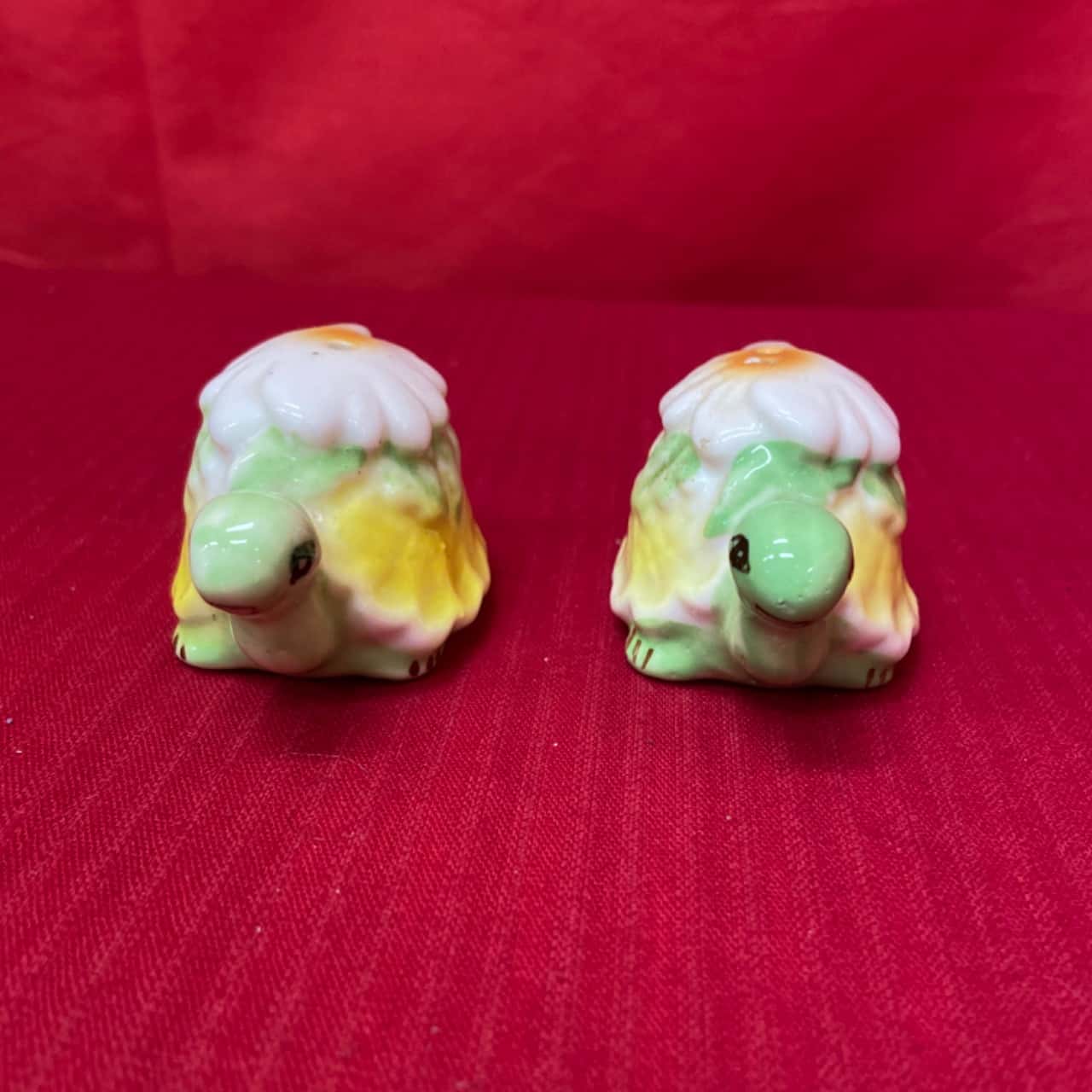 Vintage Turtle Salt and Pepper Shakers