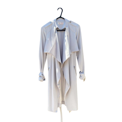 Womens Alannah Hill Size 6 Swing Coat Light Grey 