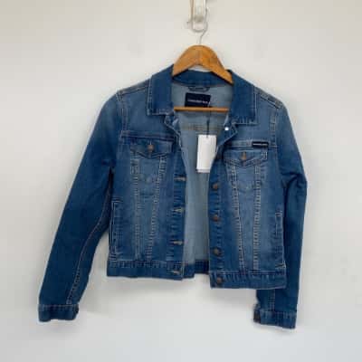 Calvin Klein Jeans Blue Denim Jacket  Size S 