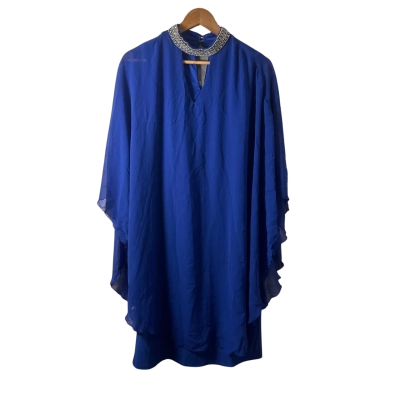 BNWT Liz Jordan Electric Embroidered Neck Dress - Size 10