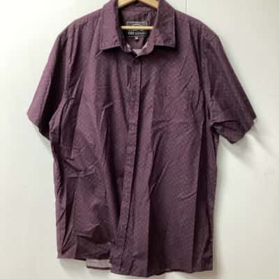   DBK Apparel lMens  Size XXXXXL Short Sleeve Shirt Purple J