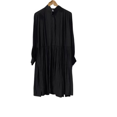 Mela Purdie Womens  Size 12 Babydoll Dress Black  
