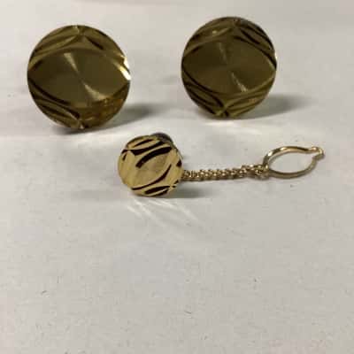 Mens cufflink set