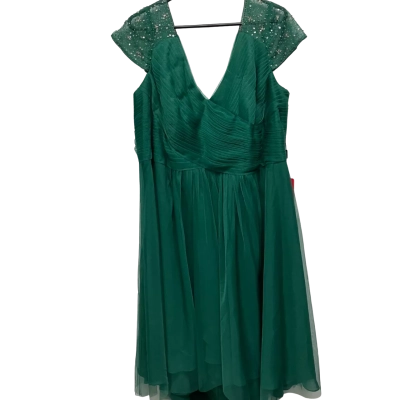 JJ's House Women's  Size XXL Green Formal dress