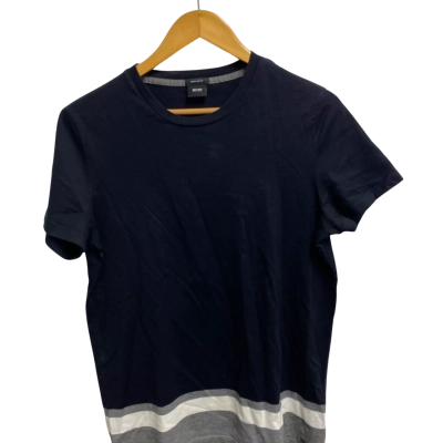 Boss Hugo Boss Mens  Size S Short Sleeve T-shirt Black  