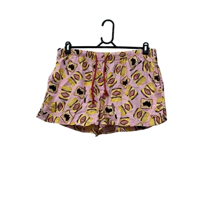 Peter Alexander Womens  Size XL Pyjama Shorts Vegemite Pattern / Pink  / Yellow 