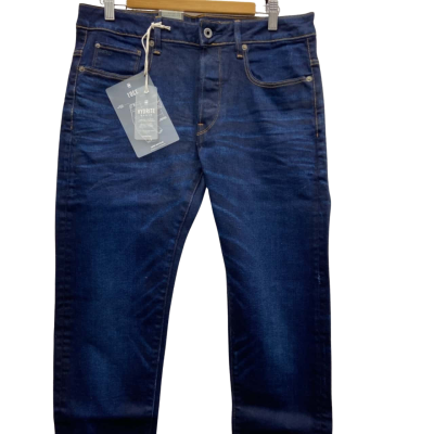 G-Star Raw Mens  Size W32 L32 Slim Fit Jeans Navy Blue RRP $200.00