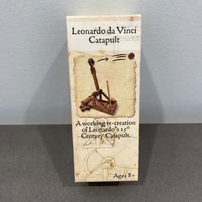 Pathfinders Leonardo Da Vinci Mini Catapult Wooden Kit