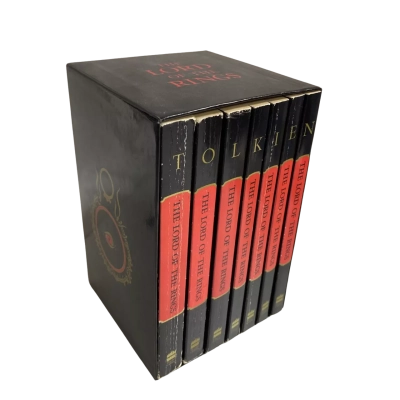 Tolkien The Lord Of The Rings Millennium Edition 7 Book Box Set 