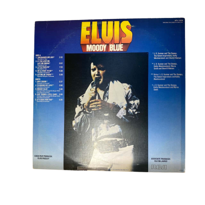 Elvis - Moody Blue Record