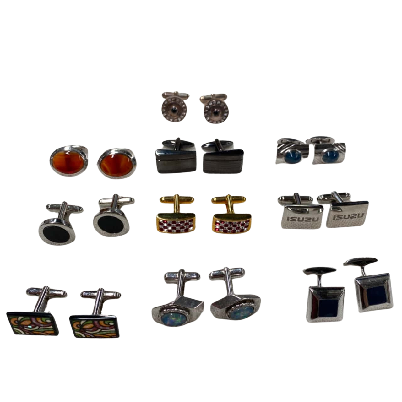 10 Assorted Men’s Cufflinks