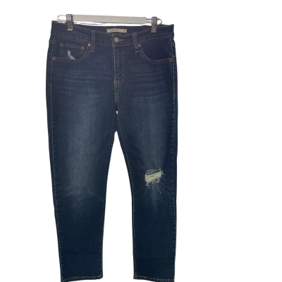 Levi Strauss & Co. Womens  Size 27 Boyfriend Jeans Navy Blue 