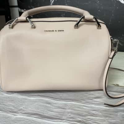 Charles & Keith Blush handbag 