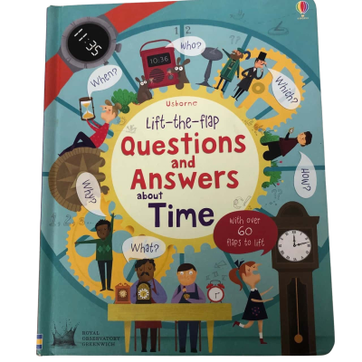 Questions and Answers About Time - Usborne Lift the Flap Book