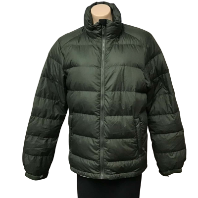 *REDUCED* Crane Performance Mens Size XL Black / Green / White Puffer Jacket