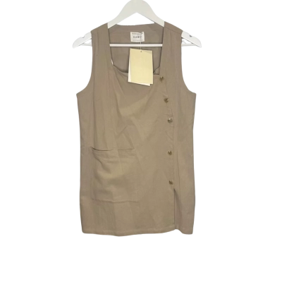 Sabo Skirt Womens  Size S Mini Dress Beige 