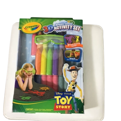 Crayola Washable Sidewalk 3D Activity Set. 58 x 30 CM. Multicoloured
