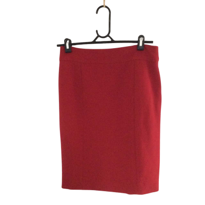 Ann Taylor Womens Size 4 Midi Skirt Red