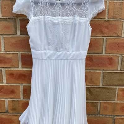 ASOS Petite Womens Size 10 White Dress
