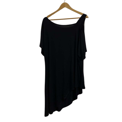 Taking Shape Womens  Size M, Black, viscose & elastane ‘Metro Tunic - Paint The Town Red’