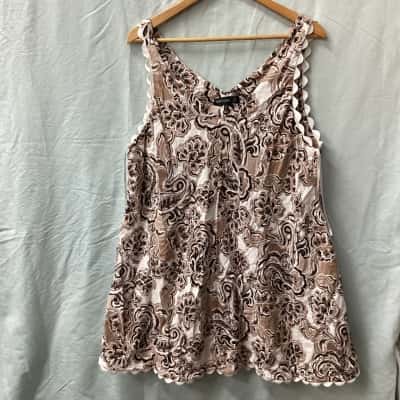 Decjuba Womens  Size 14 Casual Dress Floral F