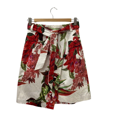 Portmans Womens  Size 8 Midi Skirt Floral 