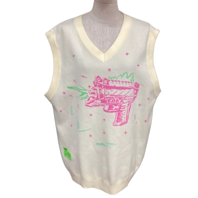  Taka Original  Size XL Vest Cream / Pink  