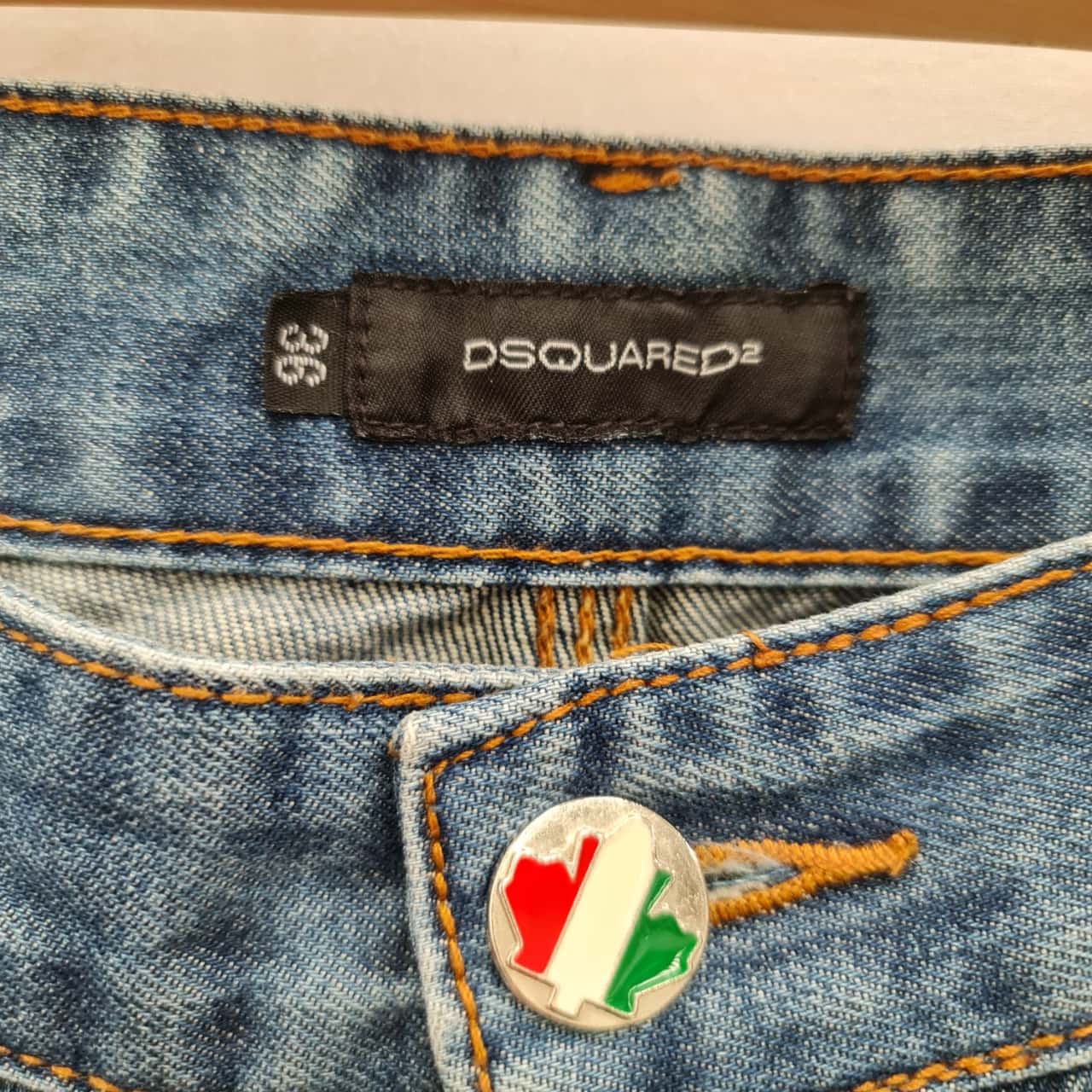 DSQUARED Men s Size 36 Blue Denim Jeans
