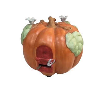 Vintage Ernesto Musical Pumpkin Approx 9 x 16cm