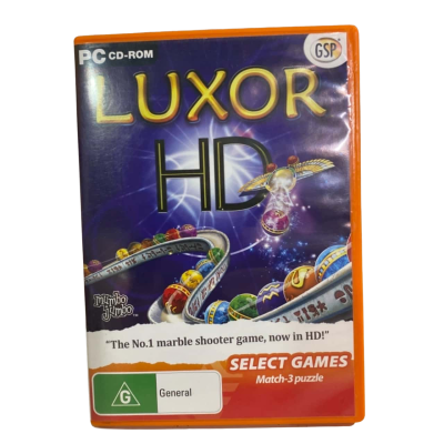 Luxor HD Marble Shooter Game. PC CD-ROM 