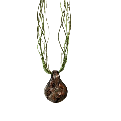 Gorgeous Glass/Resin Style Necklace - New