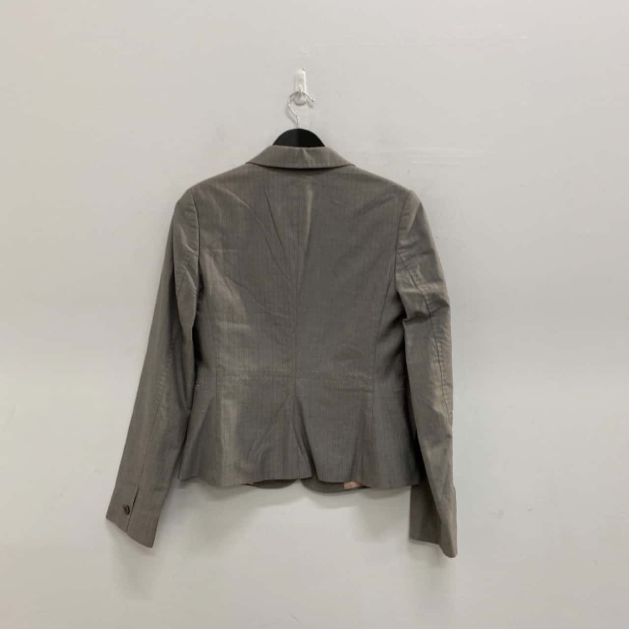 Ted Baker Womens Size 3 Blazers Grey small mark please see pic