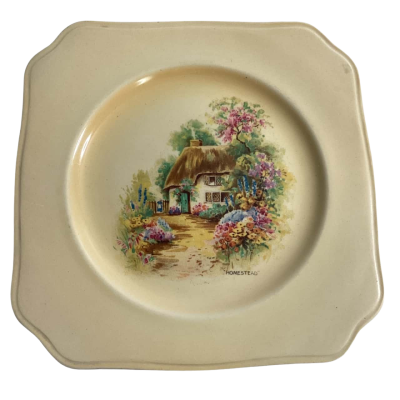 Decorative Empire Porcelain Co plate