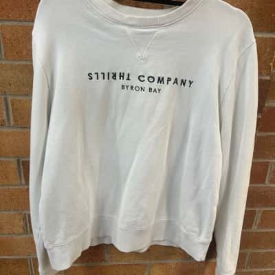 Thrills Womens  Size 8 White Jumper 