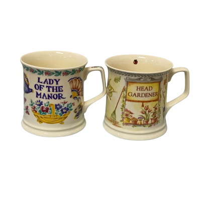 Past Times - Lady of the Manor Mug, Head Gardener Mug