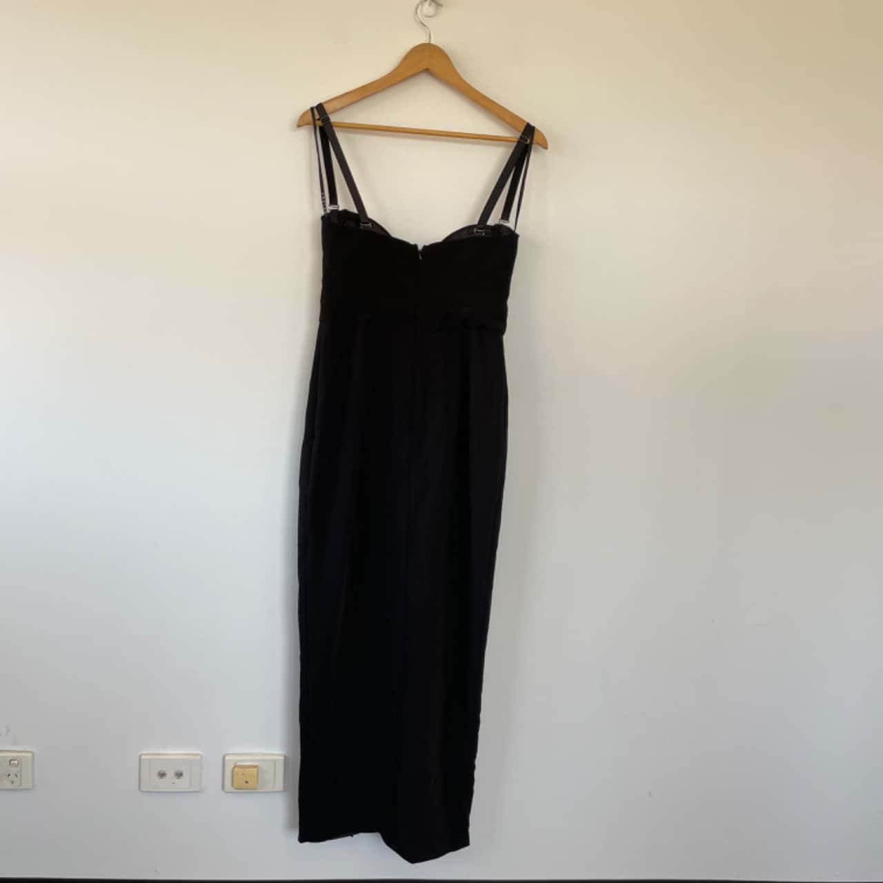 Sheike Black Fortune Maxi Dress Size 10 / M (s)
