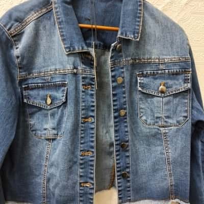 Basic Womens  Size XXL Denim Jacket NWT RRP $129