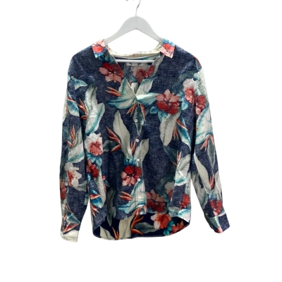 Tommy Bahama Womens  Size M Long Sleeve Shirt Floral / Multicoloured 
