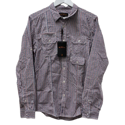 Ben Sherman Mens  Size L Checked Shirt Checked - New with Tags
