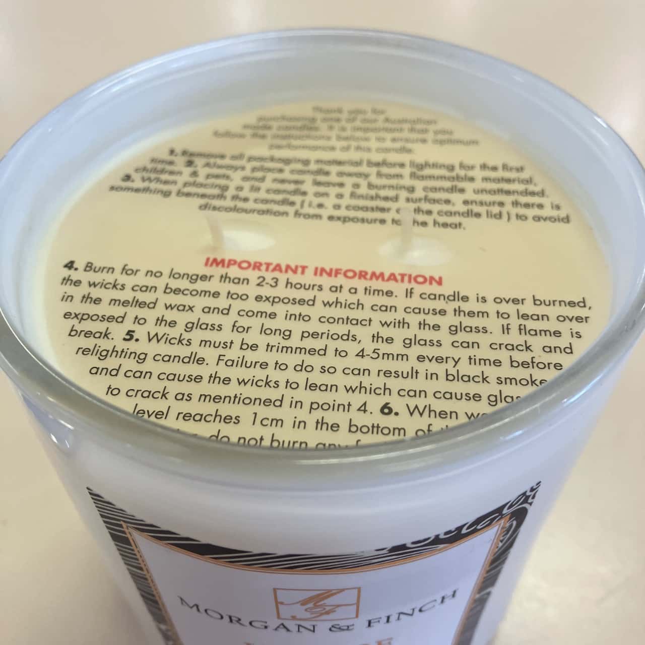 Morgan Cundle Morgan and Finch candle(s) - New Without Tags | Salvos Stores