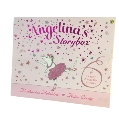 Angelina’s Storybox Books as pictured